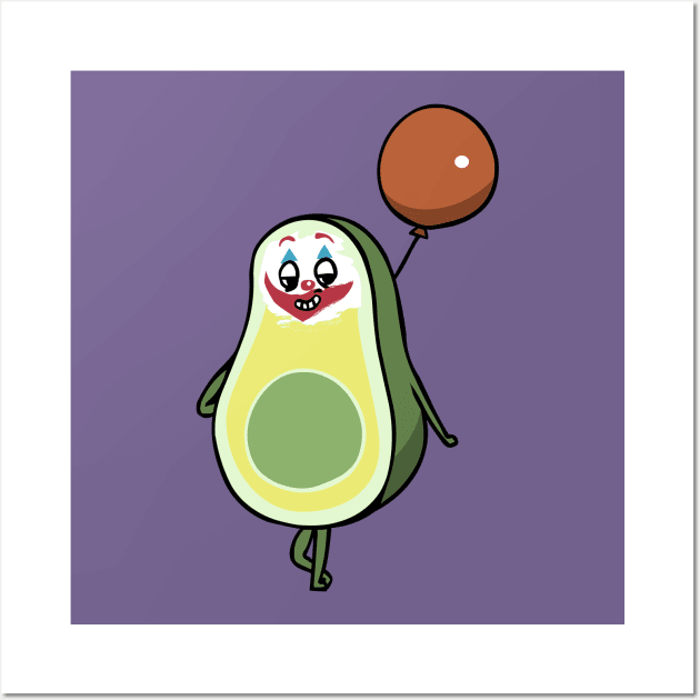 Avocado Villain Wall Art by huebucket